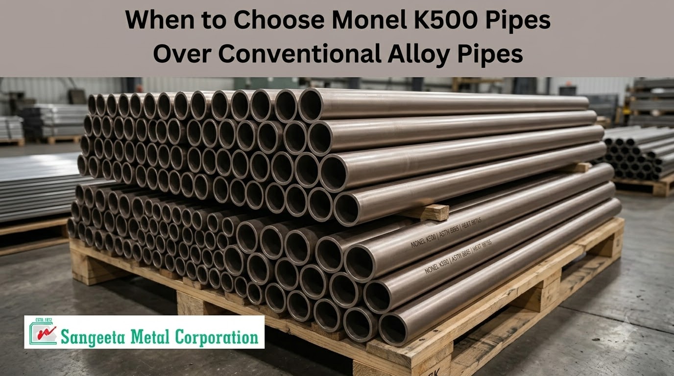 When to Choose Monel K500 Pipes Over Conventional Alloy Pipes